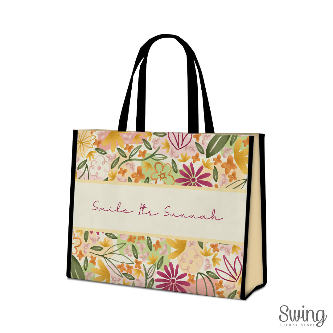 SWING SUROOR - Good Vibes Totes PVC - Smile
