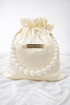 TMW Premium Satin Silk with Pearl bag - 2 Piece Prayerwear Telekung