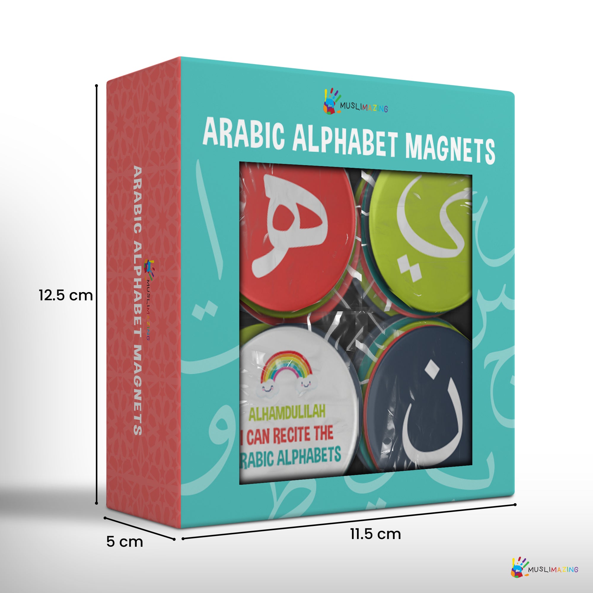 Muslimazing Arabic Alphabet Magnets || Huruf Hijaiyah Magnets