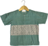 TMW Boy’s Batik Kurta Short Sleeve (C) - Teal Green