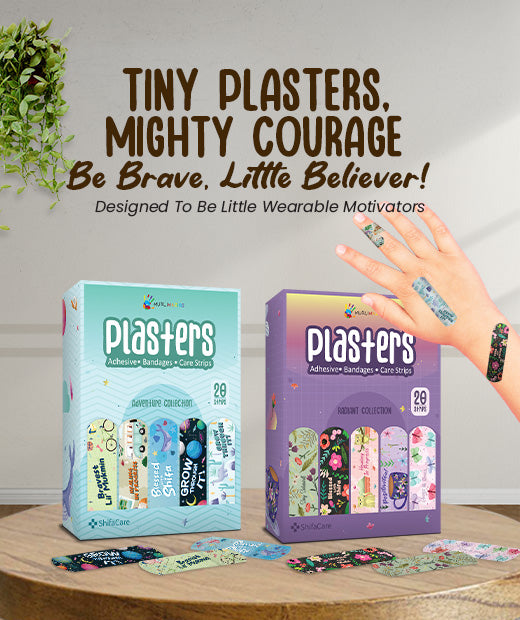 SWING SUROOR - Adhesive Fabric Plasters Care Strip Bandages (2 Designs)