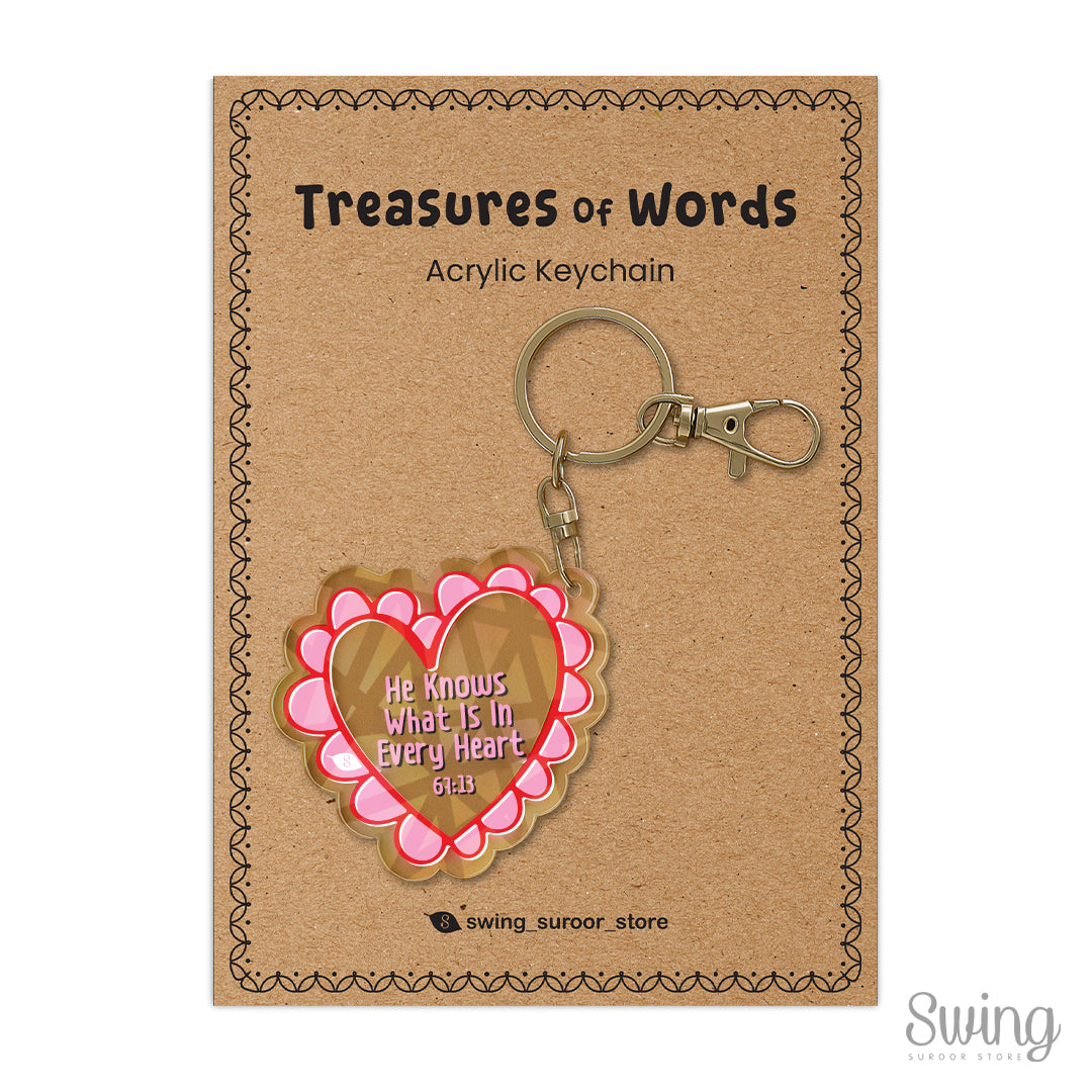 SWING SUROOR - Acrylic Sparkling Keychain