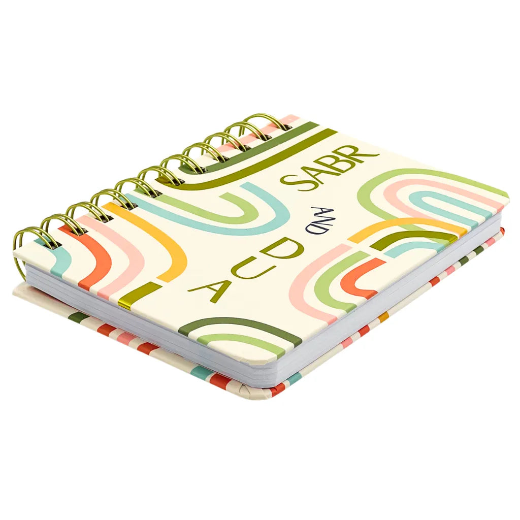 A6 Spiral Notebook DG - Sabr & Dua