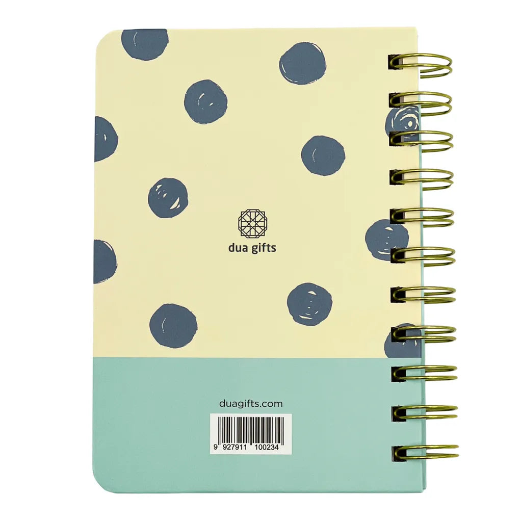 A6 Spiral Notebook DG - Love & Dua