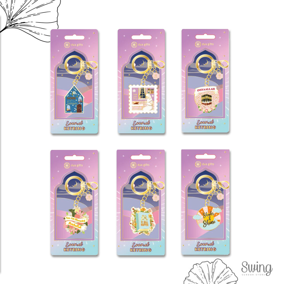 DUA GIFTS - Enamel Keychain Collection DG