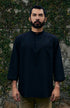UMMA Kurta Kersani Cekak Musang Black
