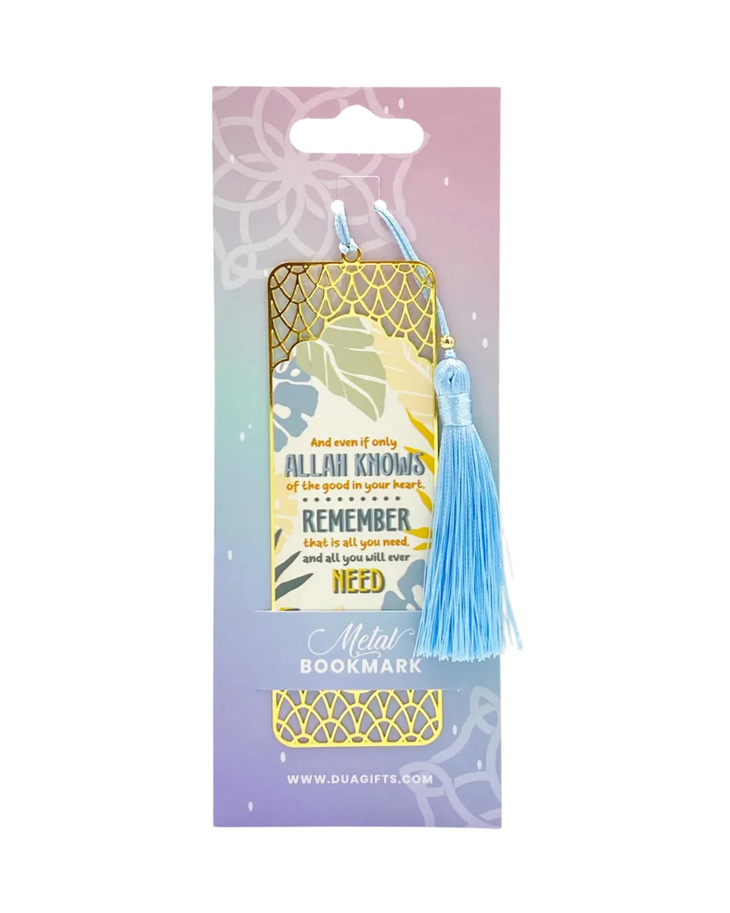 DUA GIFTS - Metal Bookmark DG - All You Need