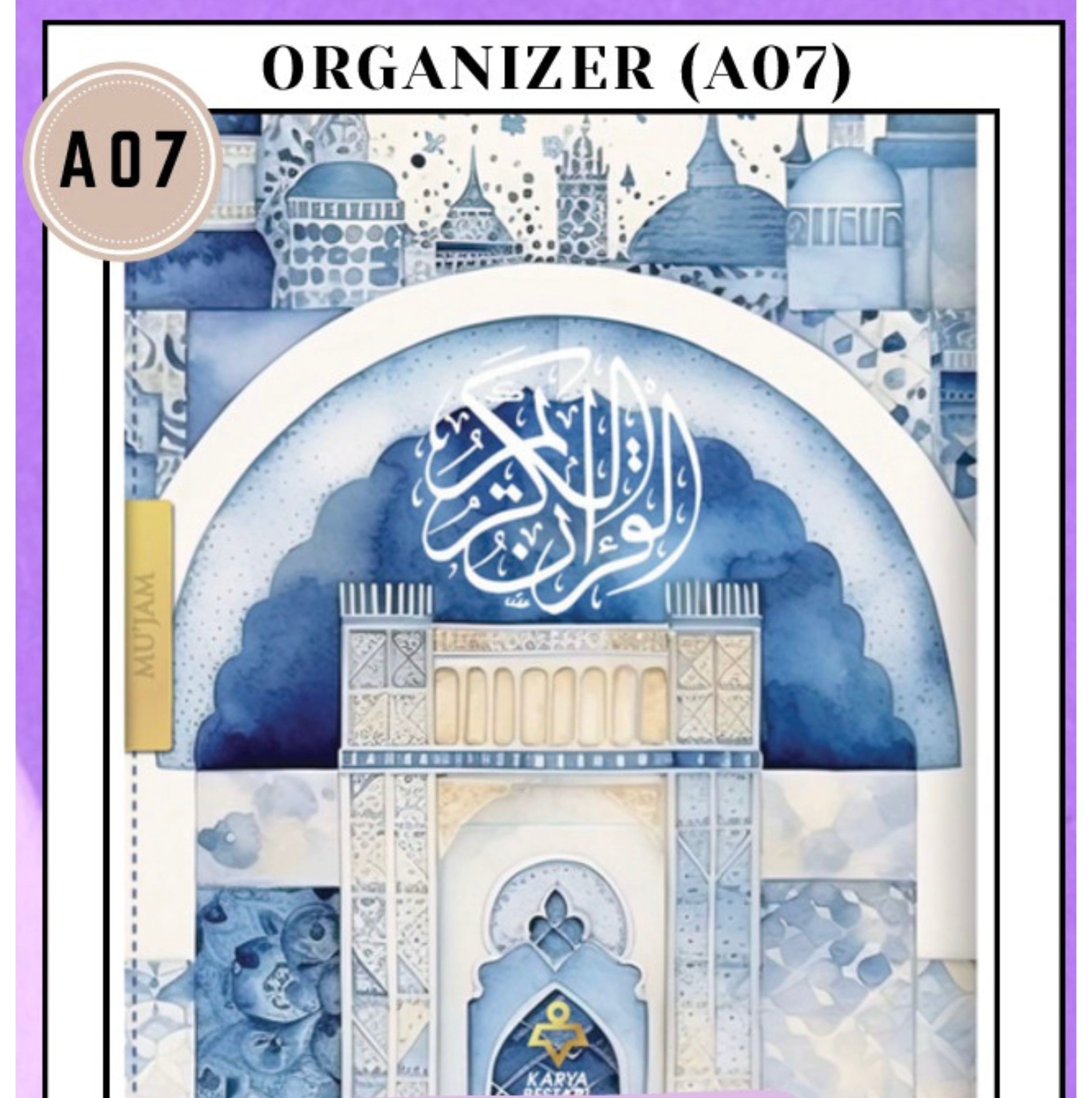 ORGANIZER AL-QURAN MUJAM A5 (TAGGING / NON-TAGGING) - KARYA BESTARI