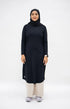 Glowco Ultra Light Active Long Tunic in Kohl