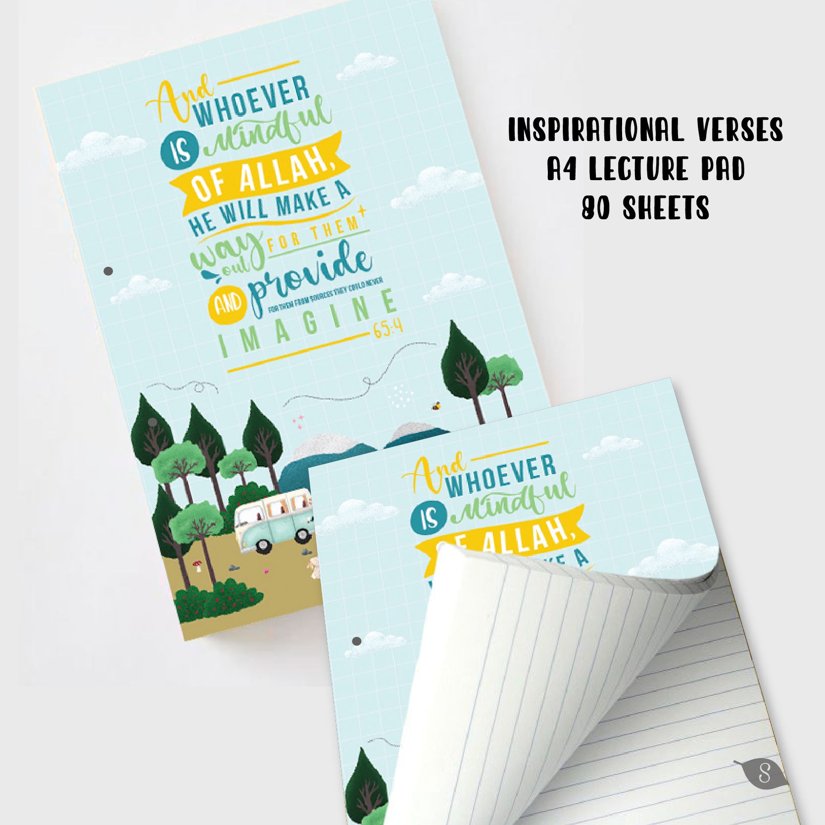 Faith Inspired Lecture Pad (5 Designs)