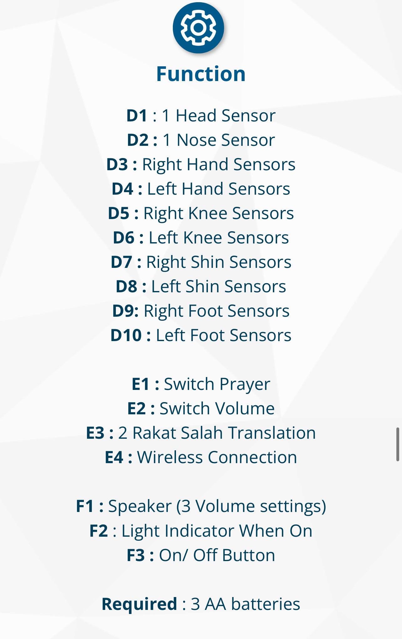 MY SALAH MAT - Adult/ Revert Interactive Prayer Mat