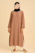 FESA - 314 Linen Polo Tunic (4 Colours)