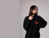 (NEW) Imanhood Sweater - Love in Arabic Black