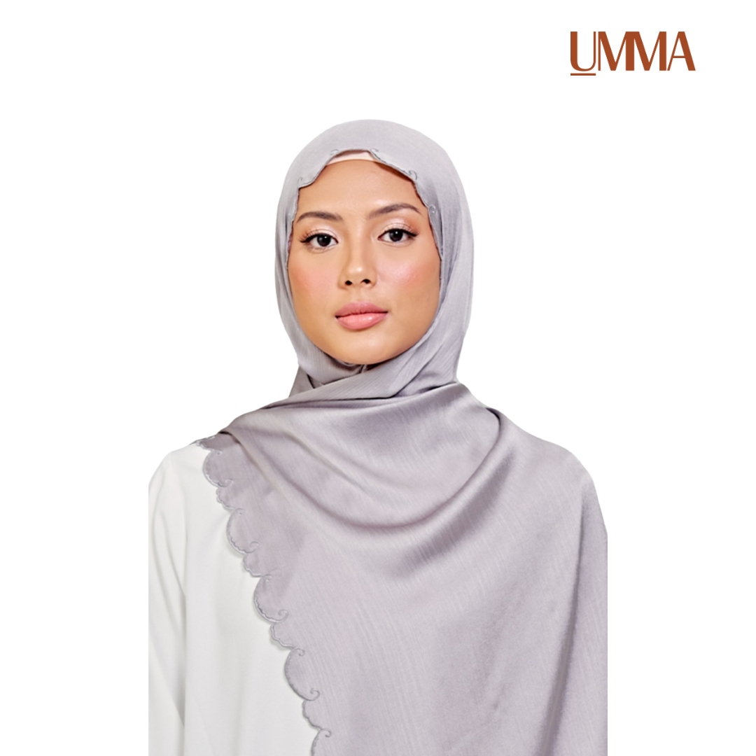 UMMA Sulam Melor Scarf (DC)