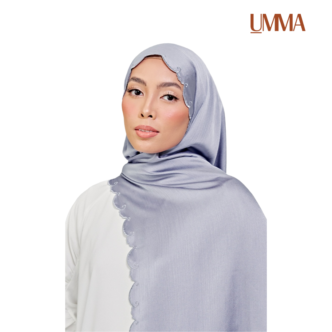 UMMA Sulam Melor Scarf (DC)