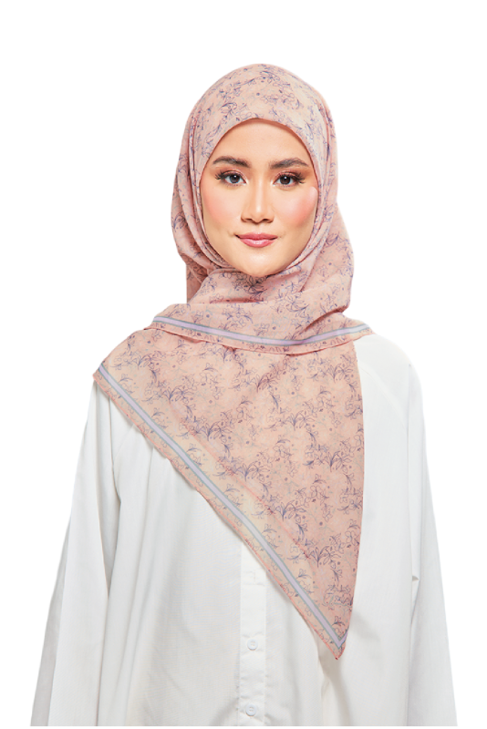 UMMA Canting Printed Cotton Voile Square