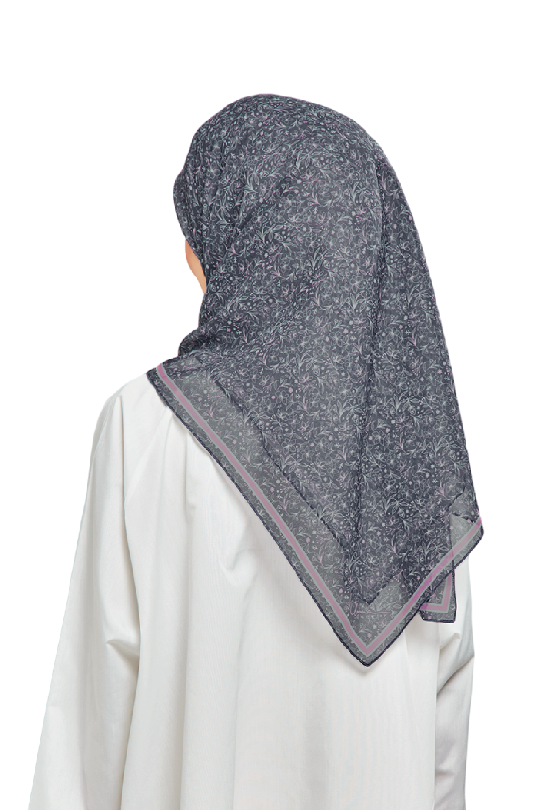 UMMA Canting Printed Cotton Voile Square