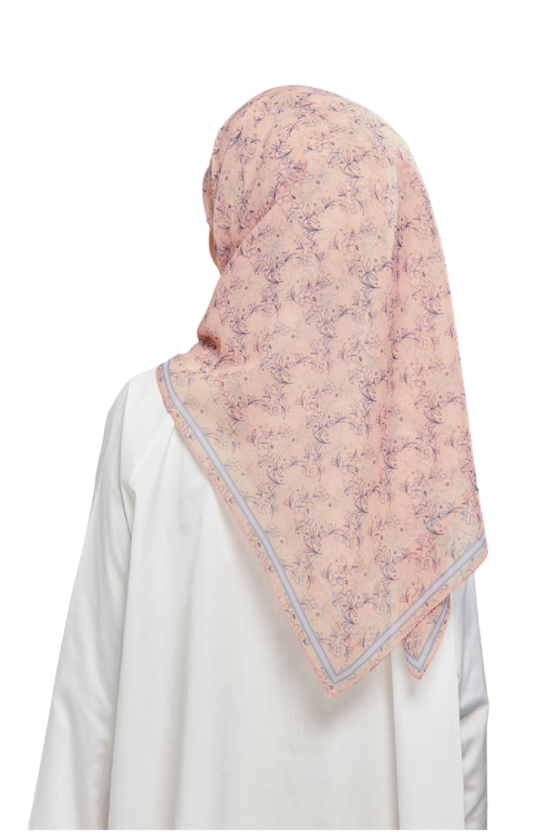 UMMA Canting Printed Cotton Voile Square