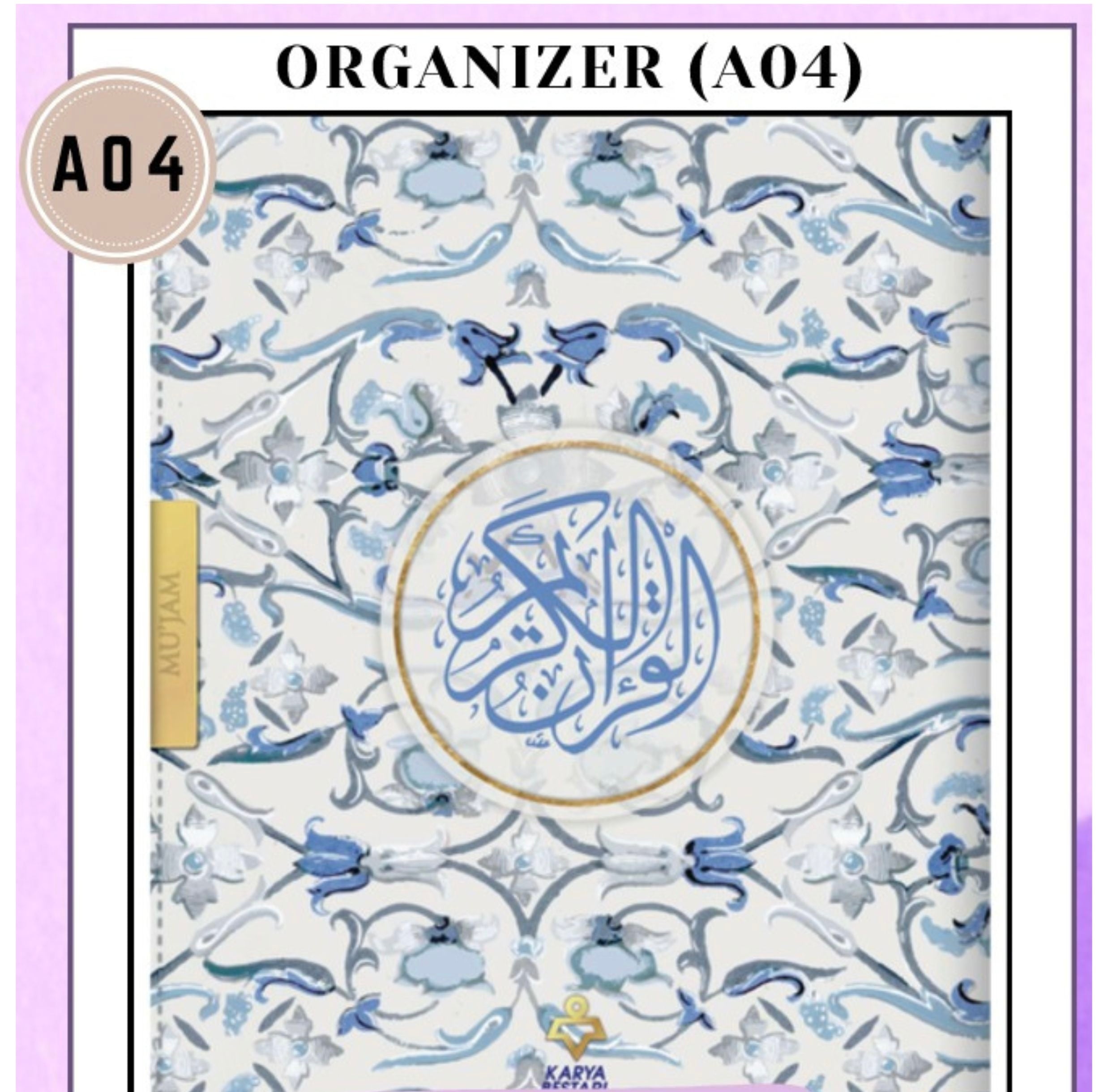 ORGANIZER AL-QURAN MUJAM A5 (TAGGING / NON-TAGGING) - KARYA BESTARI