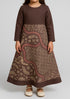 TMW Kids Batik Dress - Purple Mauve