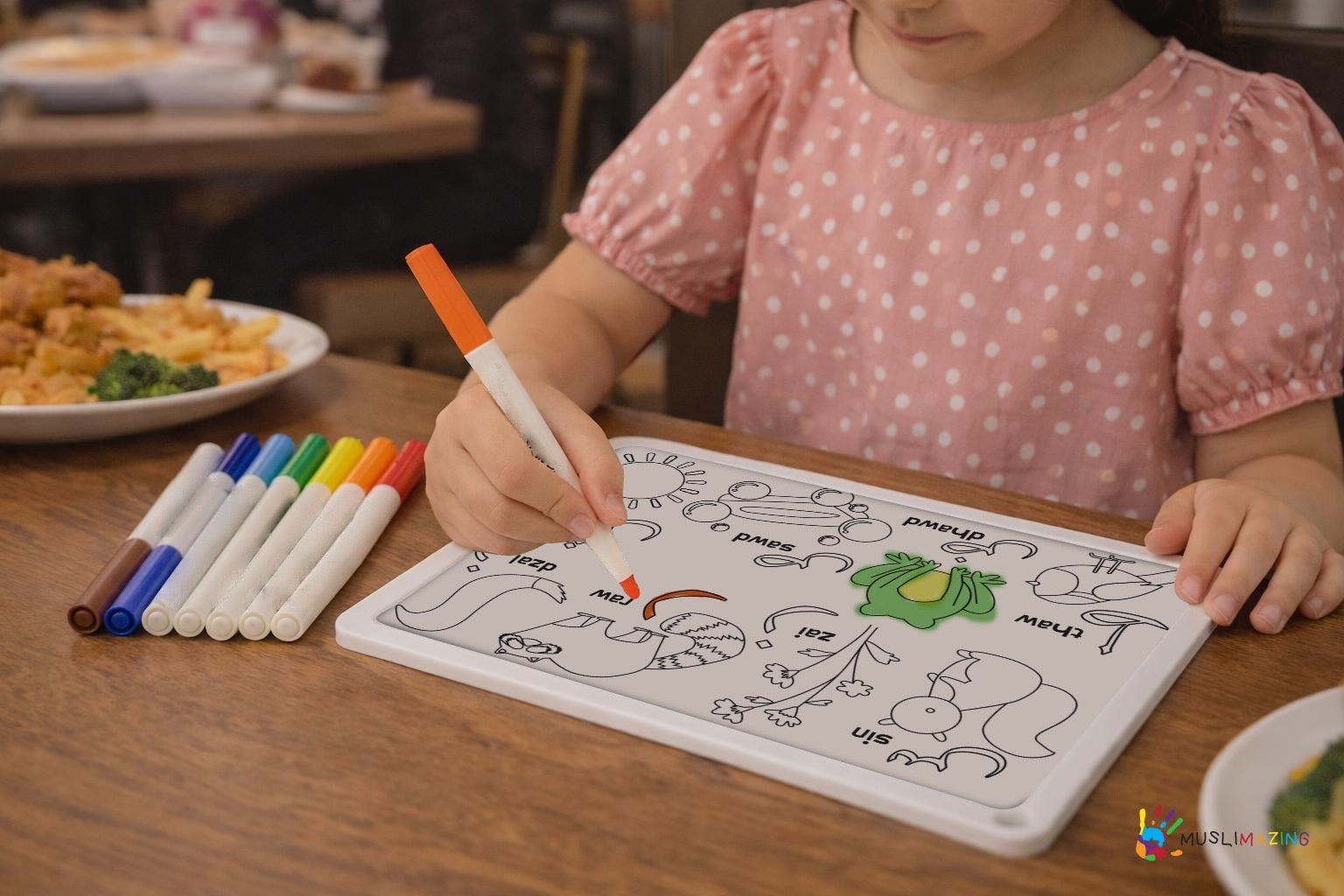 Muslimazing - Colouring Silicone Mat (2 Designs)