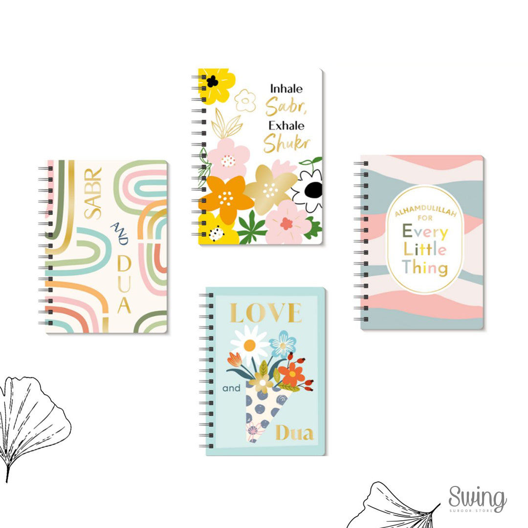 DUA GIFTS - A6 Spiral Notebook