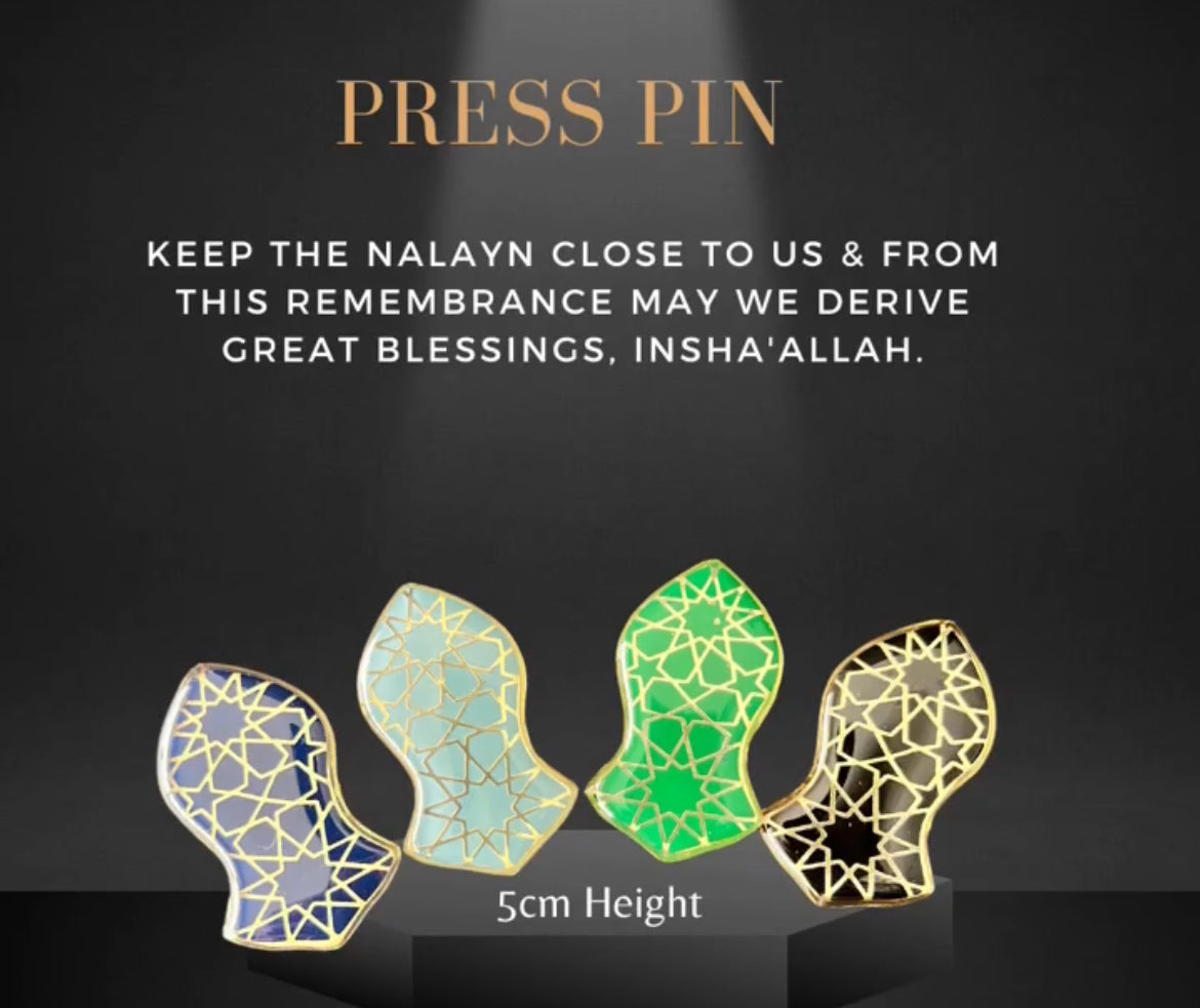Nalayn Press Pin