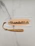 Islamic Acrylic Bookmark with Gold Embellishment