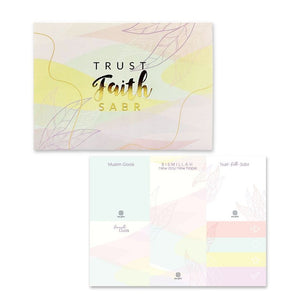 Sticky Notepad DG - Trust Faith Sabr