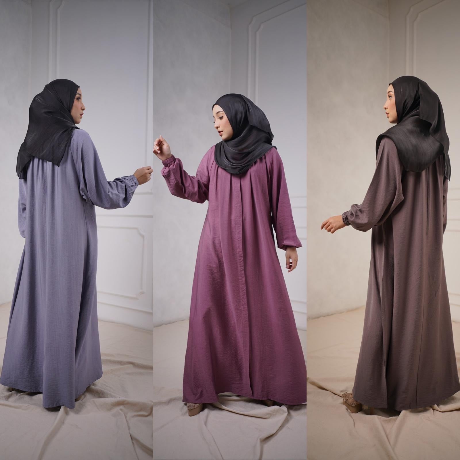 FESA - 951 Linen Polo Dress (5 Colours)