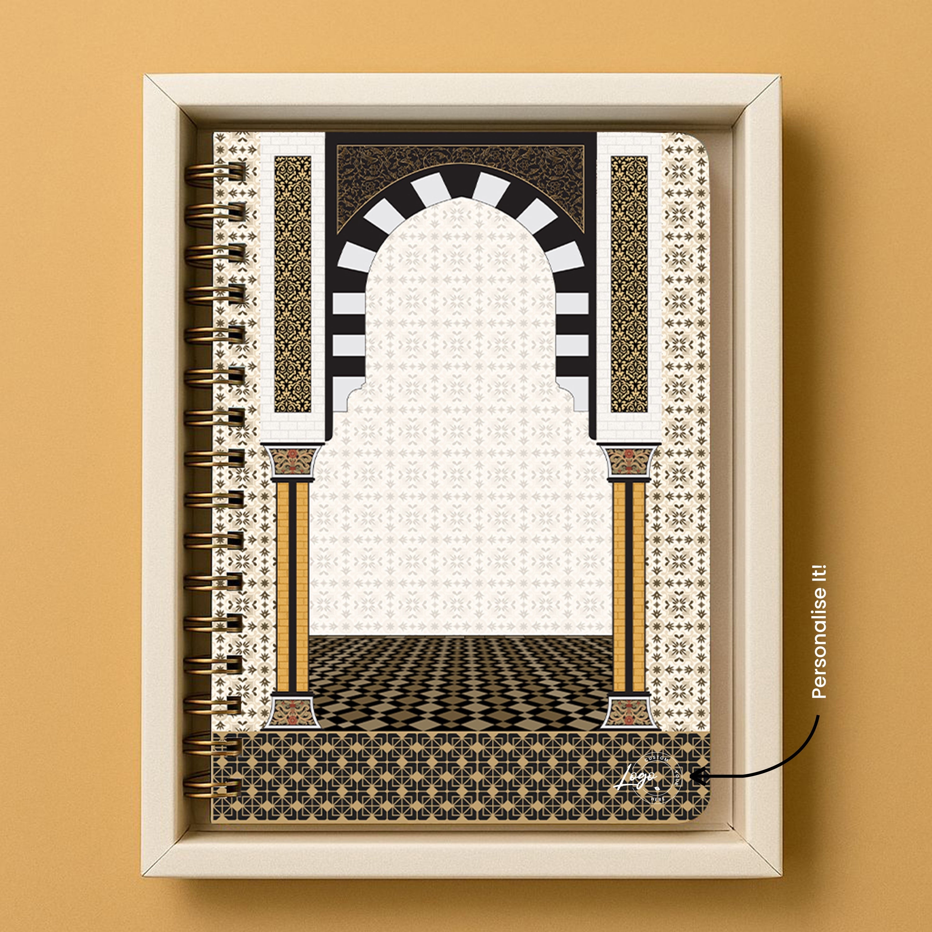 SWING SUROOR - Islamic Wire-O Notebook Gates of Medina