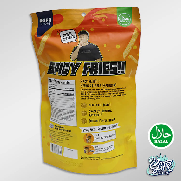 SGFR - Spicy Fries (Korean Inspired Spices), Halal