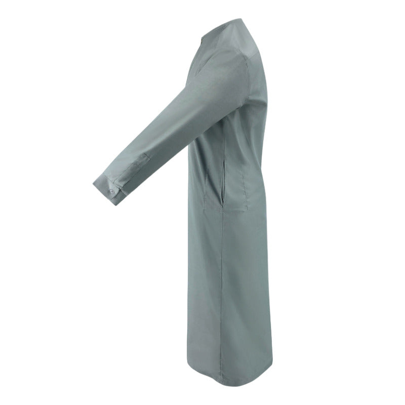 Toobaa Zidan Grey - Men's Premium Jubah