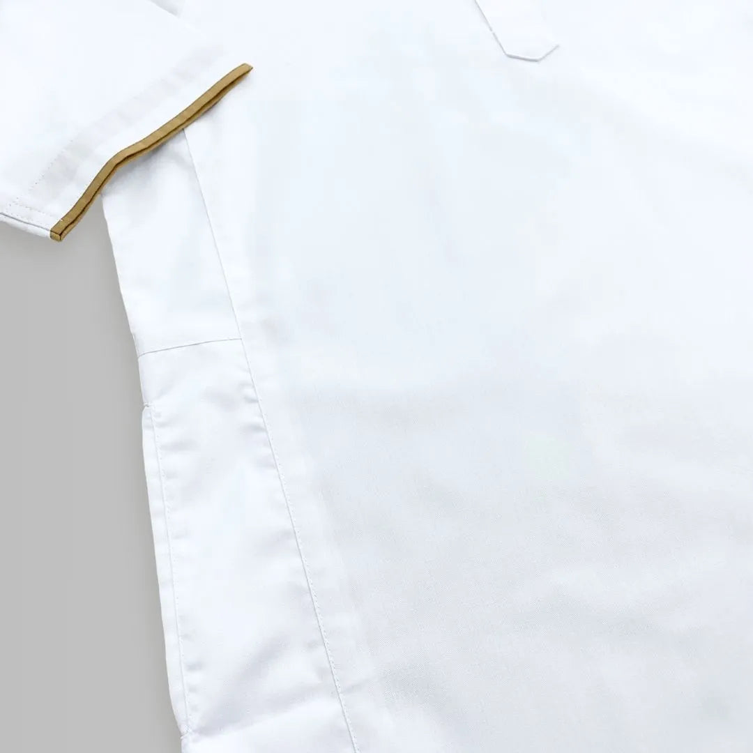 Toobaa Rais Emas White – Men’s Short Sleeve Jubah