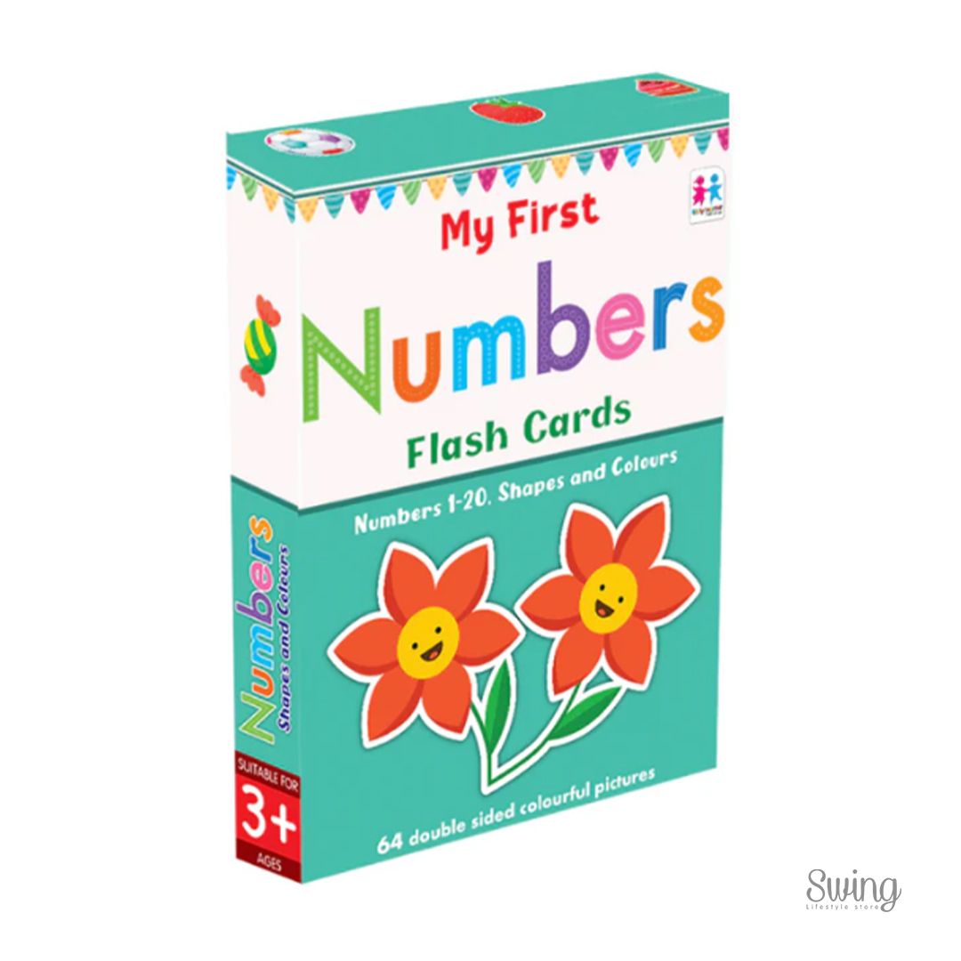 FLASH CARDS - NUMBER 1-20, SHAPES & COLOURS