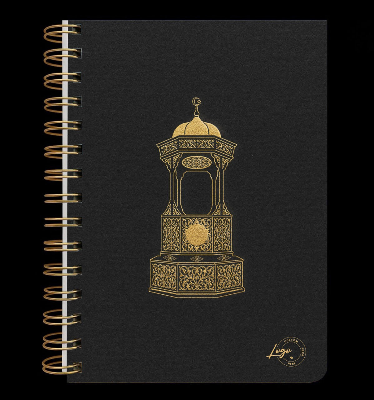 Personalise : Royal Gold Notebook Collection