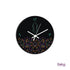 A14 Naal Black : Arabic Wall Clock