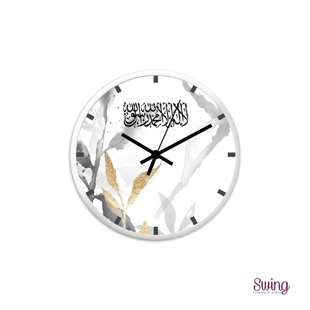 A12 Mono : Arabic Wall Clock