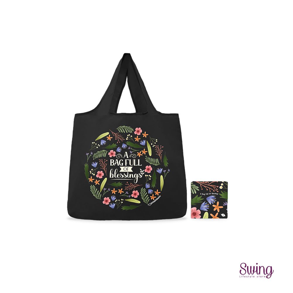 Compact Reusable Shopping Bag (3 Designs)