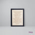 Medium Wood Frame - Dua Imam Ghazali