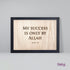 Medium Wood Frame - My Success