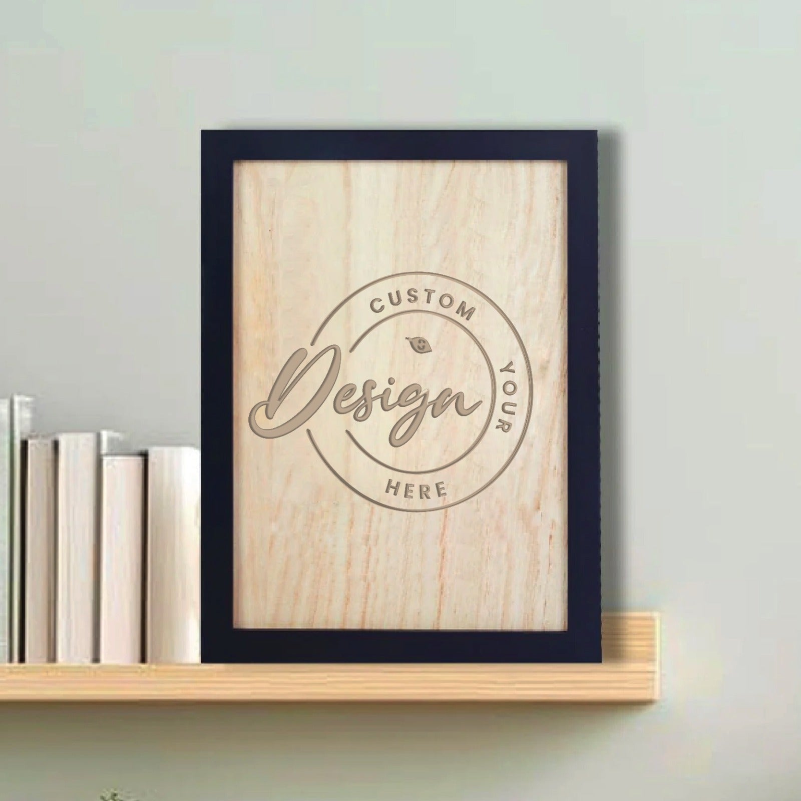 Personalise : Wooden Frame