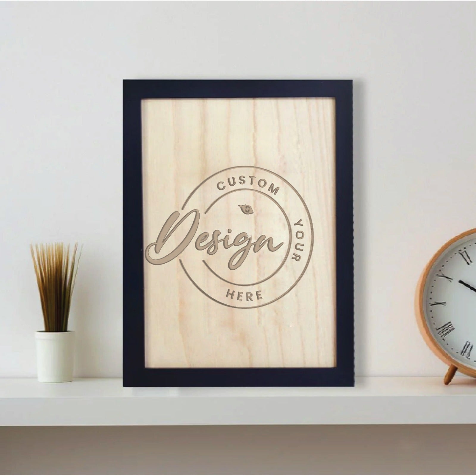 Personalise : Wooden Frame