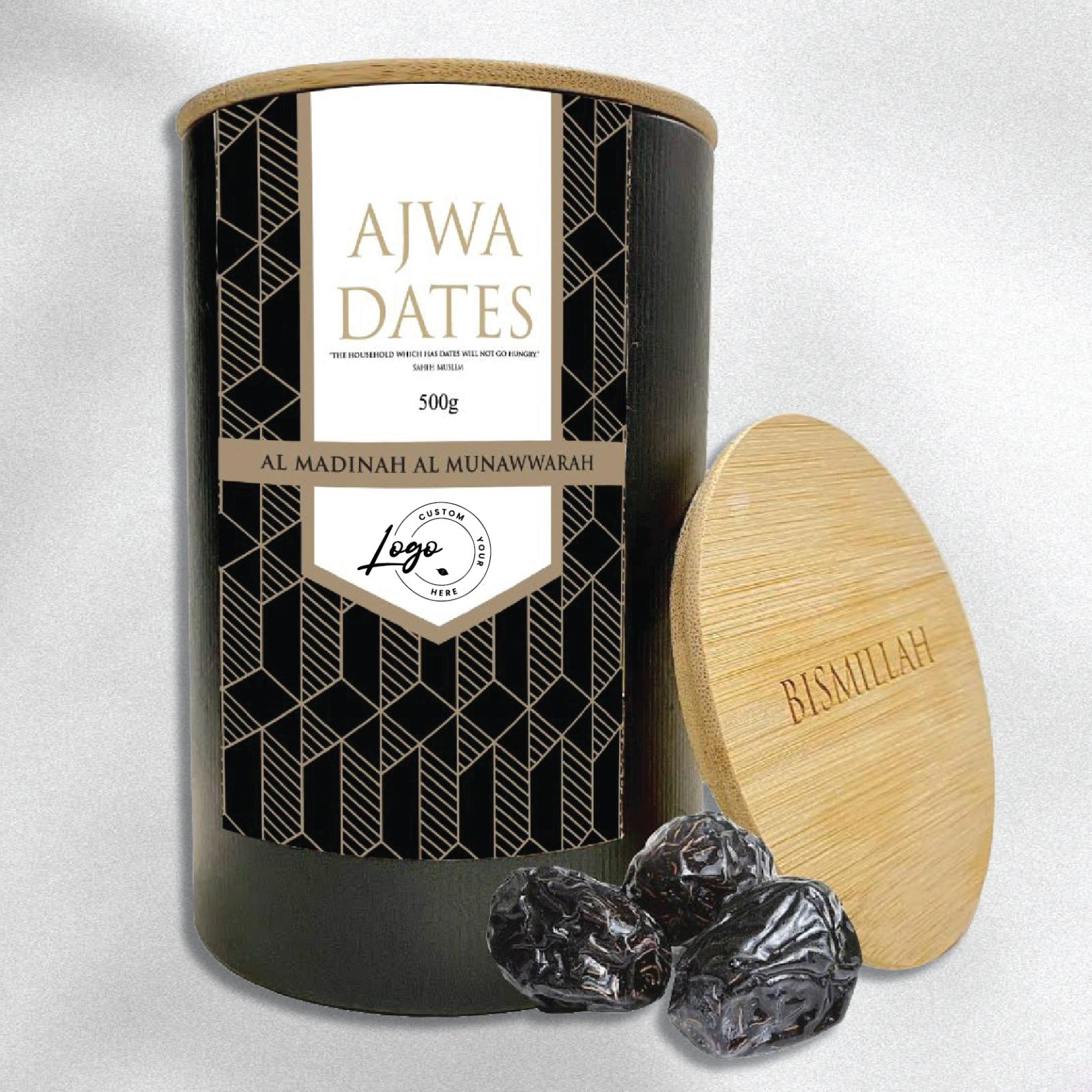 Personalise : Premium Ajwa Dates - Refillable Gift Set