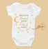 Personalise Newborn Gift Sets : Romper with Swaddle