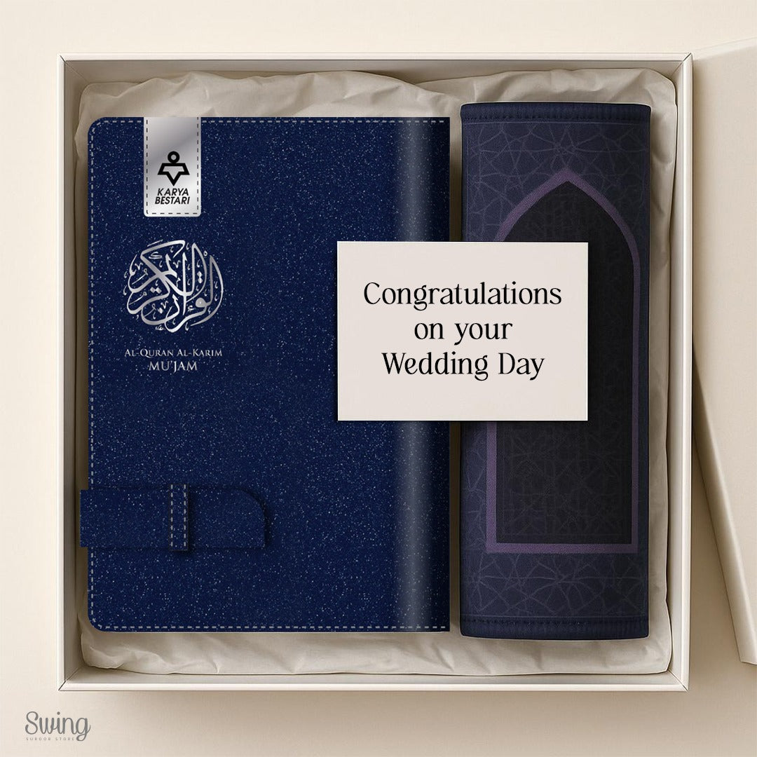 Quran with cover + Sejadah set