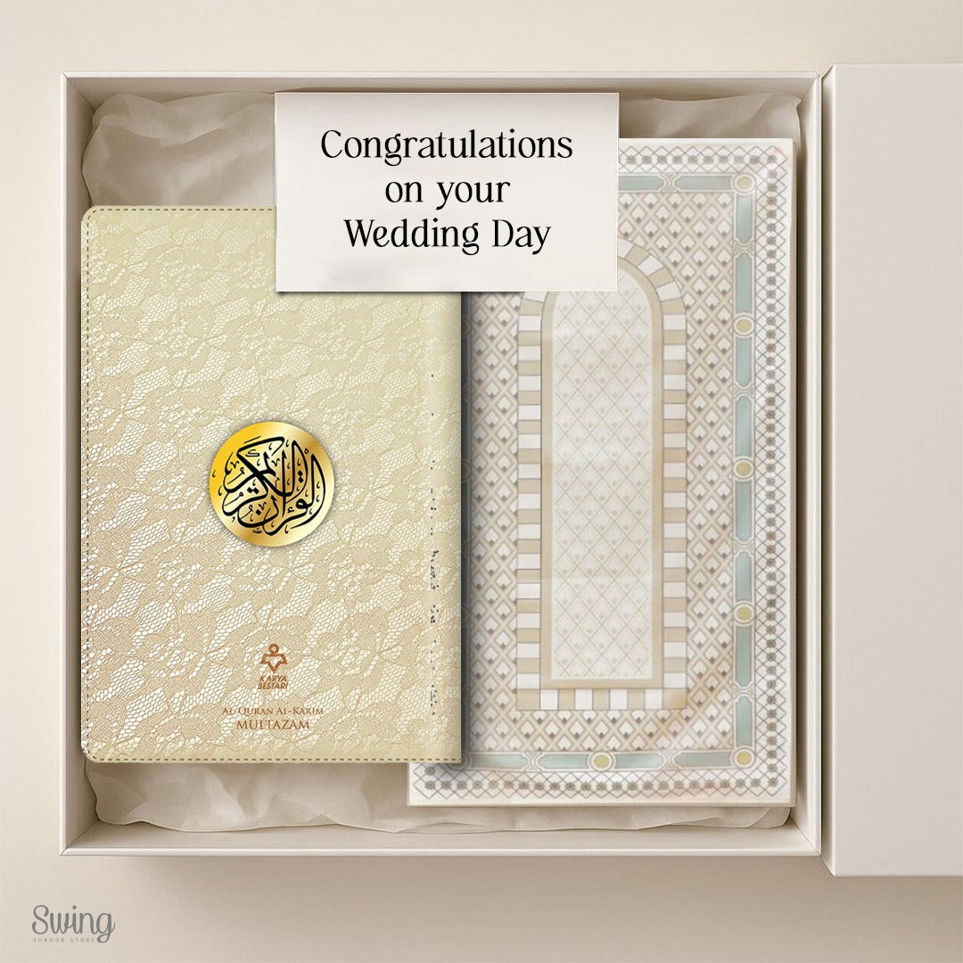 Quran lace + Sejadah set