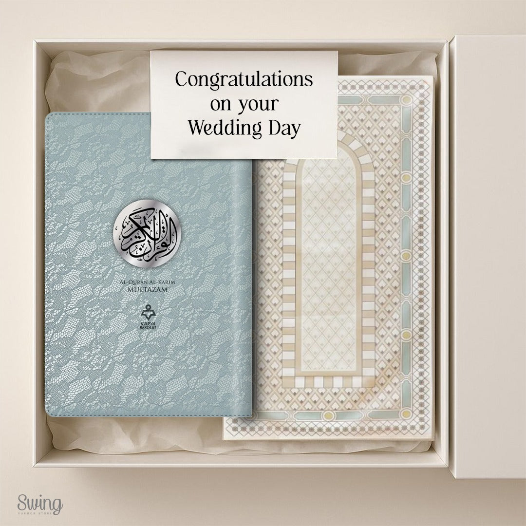 Quran lace + Sejadah set