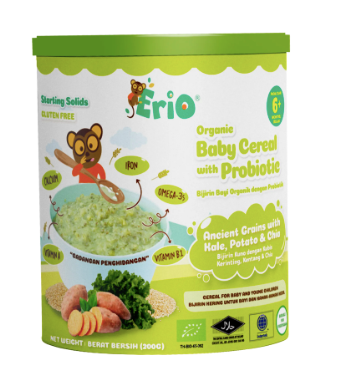 Erio - Organic Baby Cereal with Probiotic