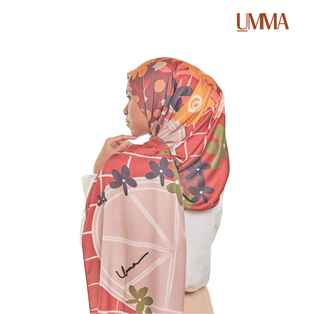 UMMA Hadiqa Printed Scarf (DC)